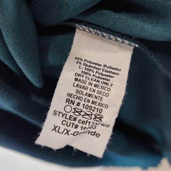 Windsor Susana Asymmetric‎ Off-Shoulder Mermaid Dress in Hunter - Size XL - Picture 9 of 11